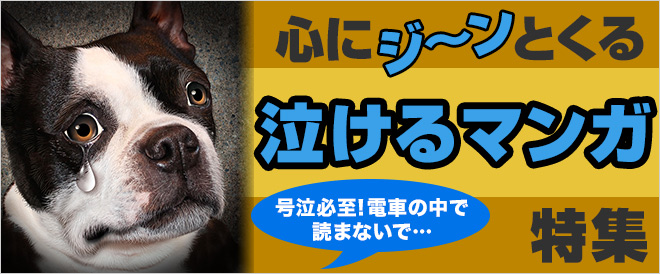 号泣、ホロリ…一気読み推奨！おすすめの泣ける漫画20選